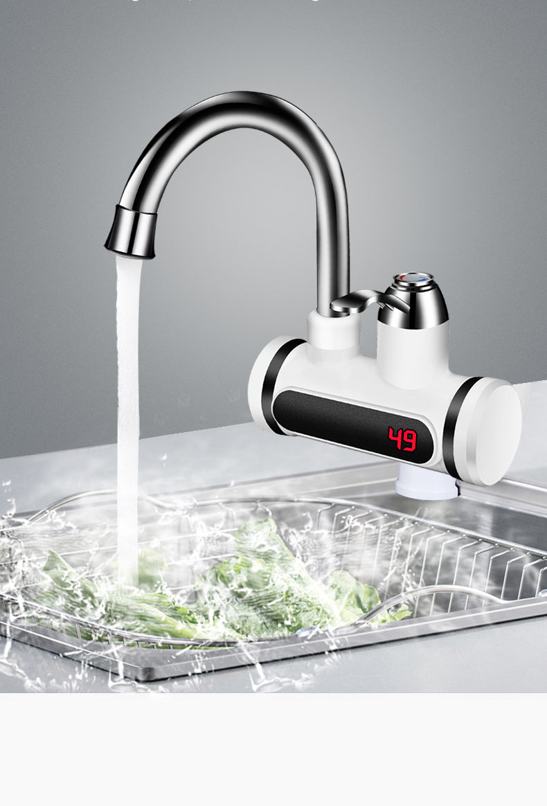 Electric Water Heater Tap With Display