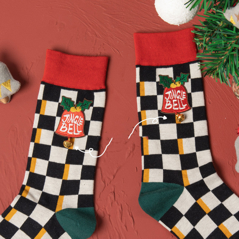 Christmas Gift Box Couple Socks
