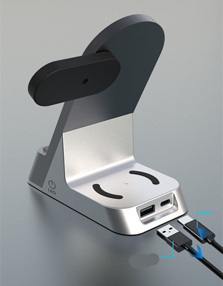 H35 Wireless Charger with Alarm Clock Multifunctional
