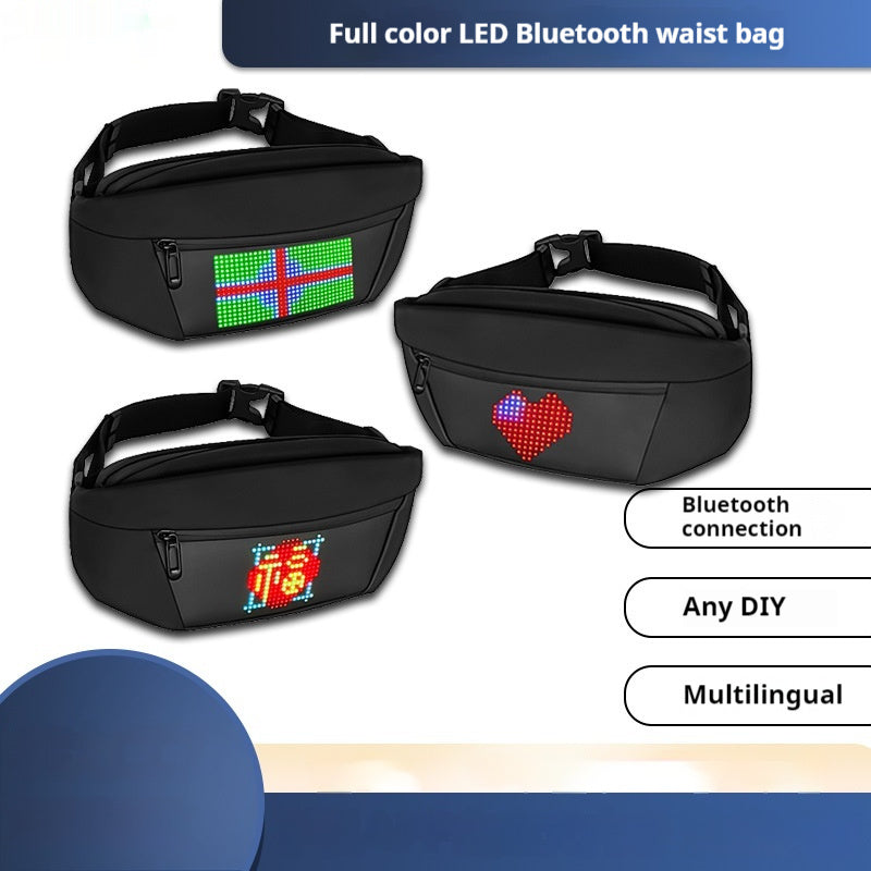 Bluetooth LED Hip Pockets for Outdoor Riding