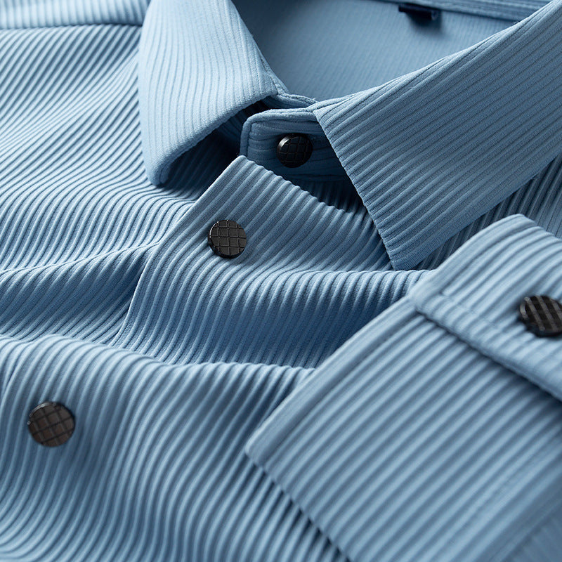Thin Non-ironing Anti-wrinkle Business Casual Shirt