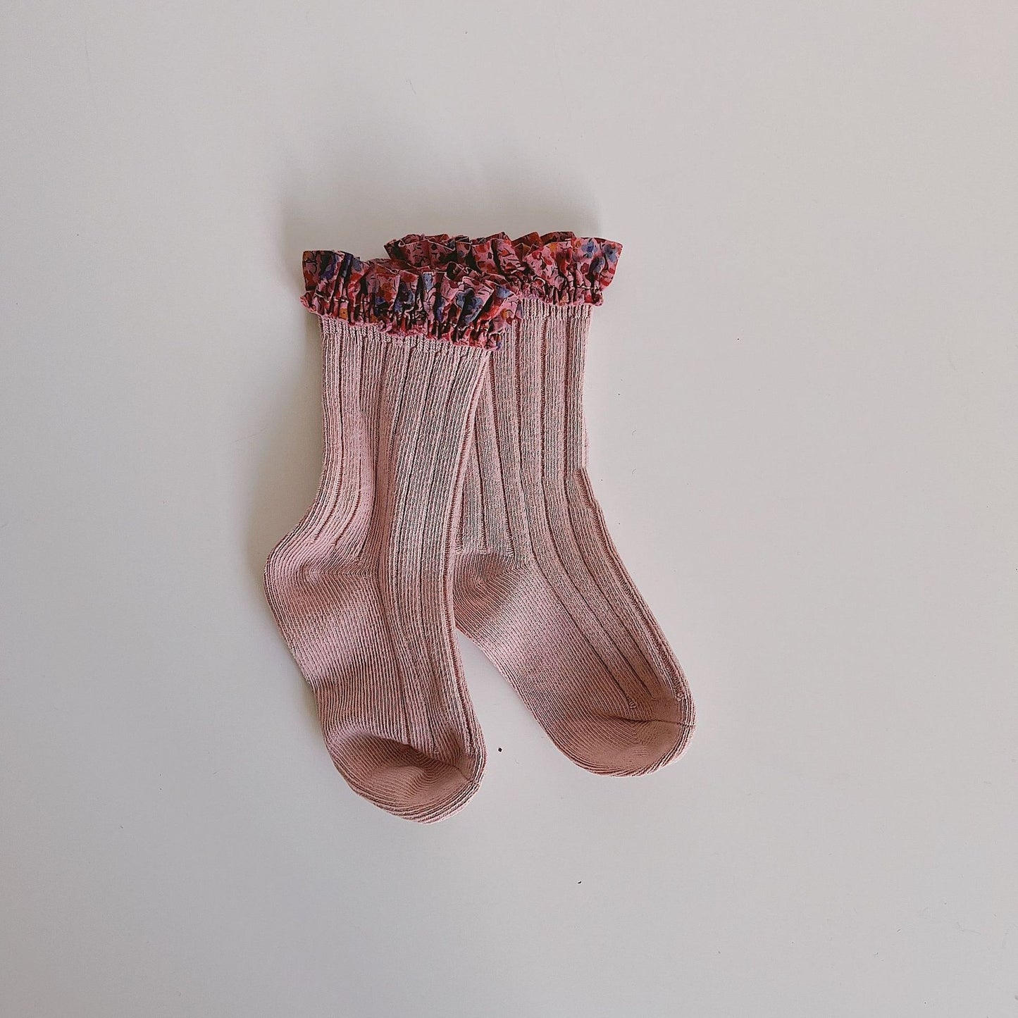 New Color Floral Lace Kid's Princess Socks