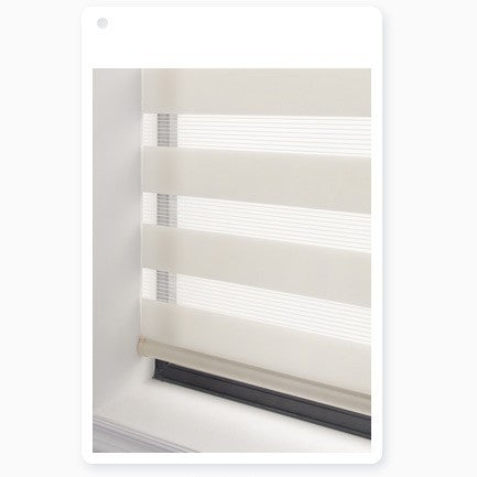 Soft Gauze Zebra Roll-Up Curtain Semi Shading