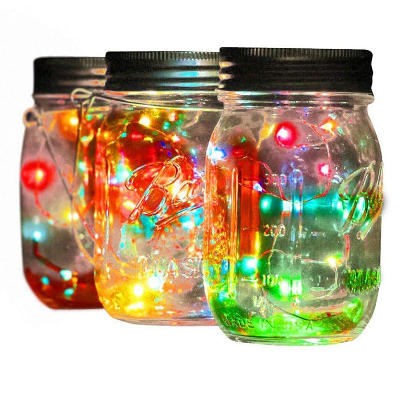 Solar Mason Jar Light Decoration Mason Jar Light Outdoor Hanging Light Mason Jar Light String