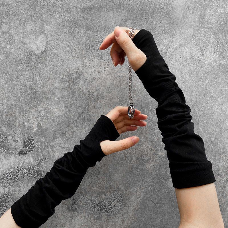 Women's Punk Half Finger Sun Sleeve