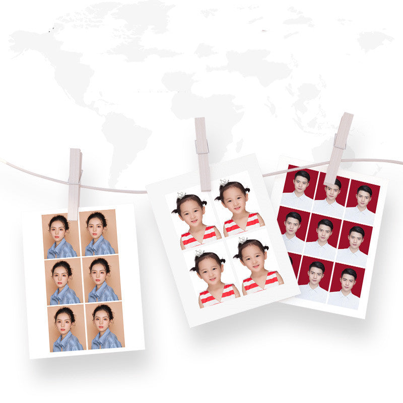 Portable Wireless Color Photo Printer Bluetooth USB Thermal Sublimation