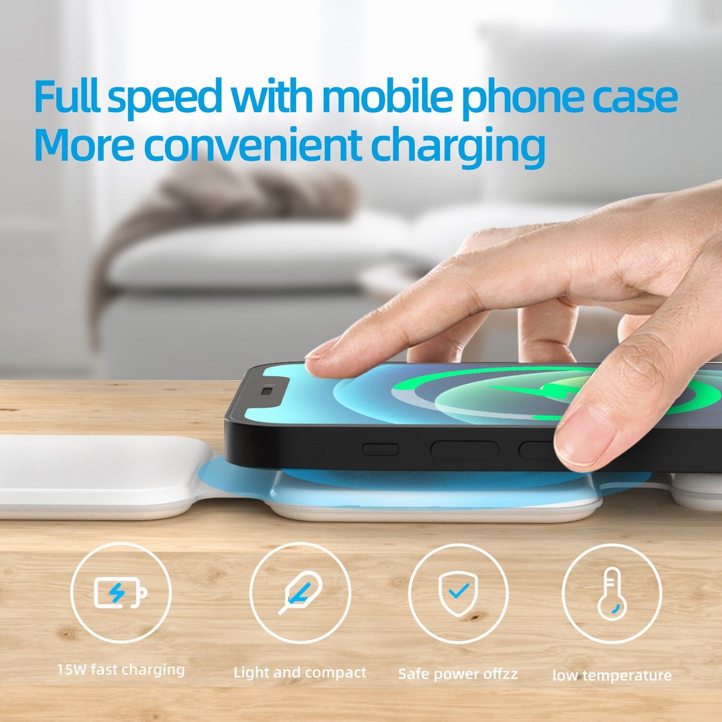 3 In 1 Magnetic Foldable Wireless Charging Station