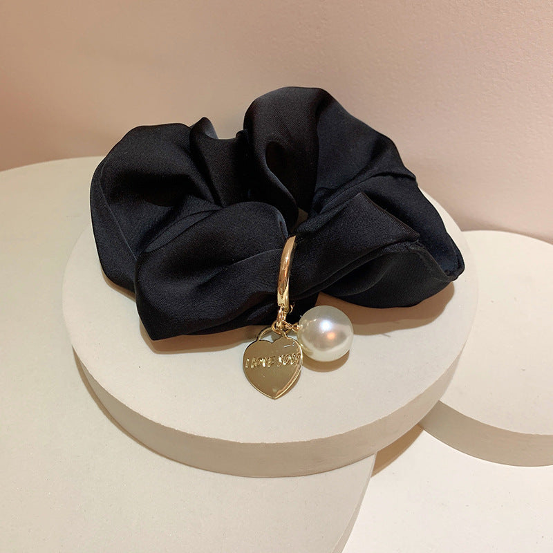 Solid Color Elegant Flower Hair Ring