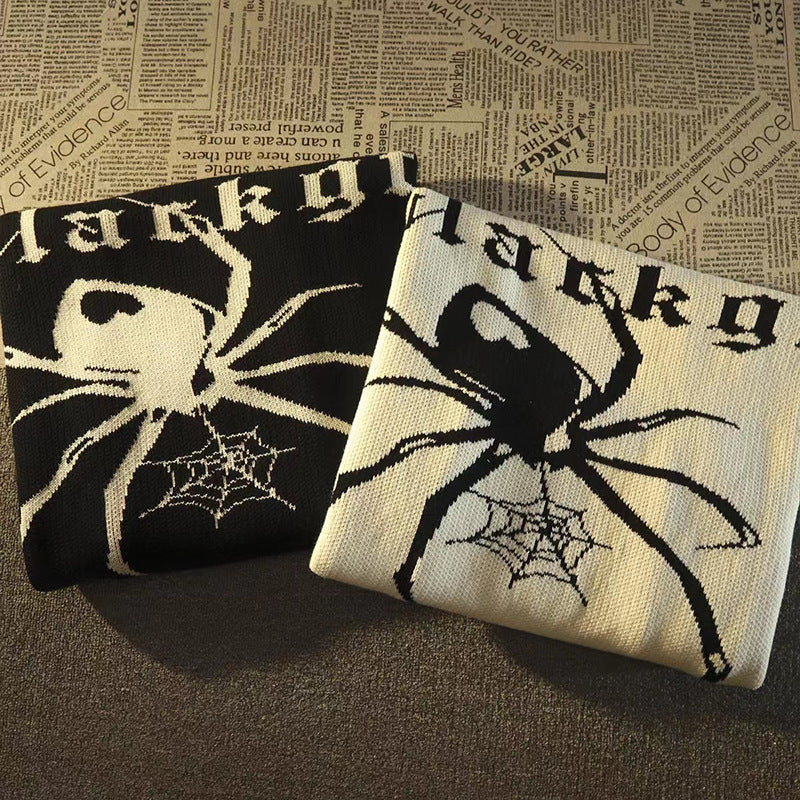 American High Street Vintage Spider Knitted Sweater