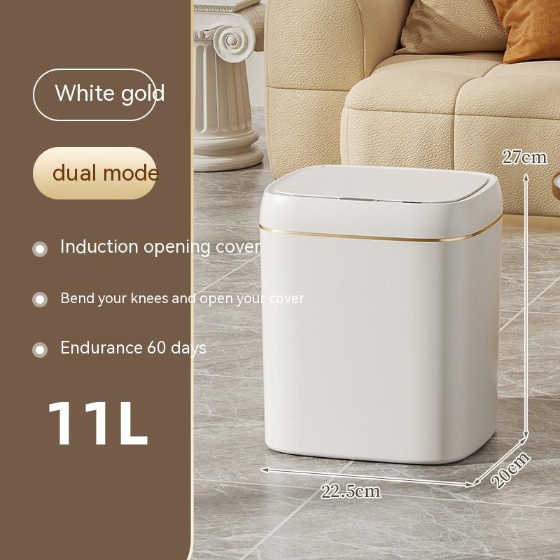 Smart Trash Can with Lid Automatic Induction