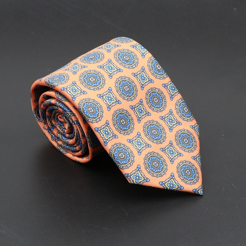 Bohemian Silk Men's Fashion Necktie