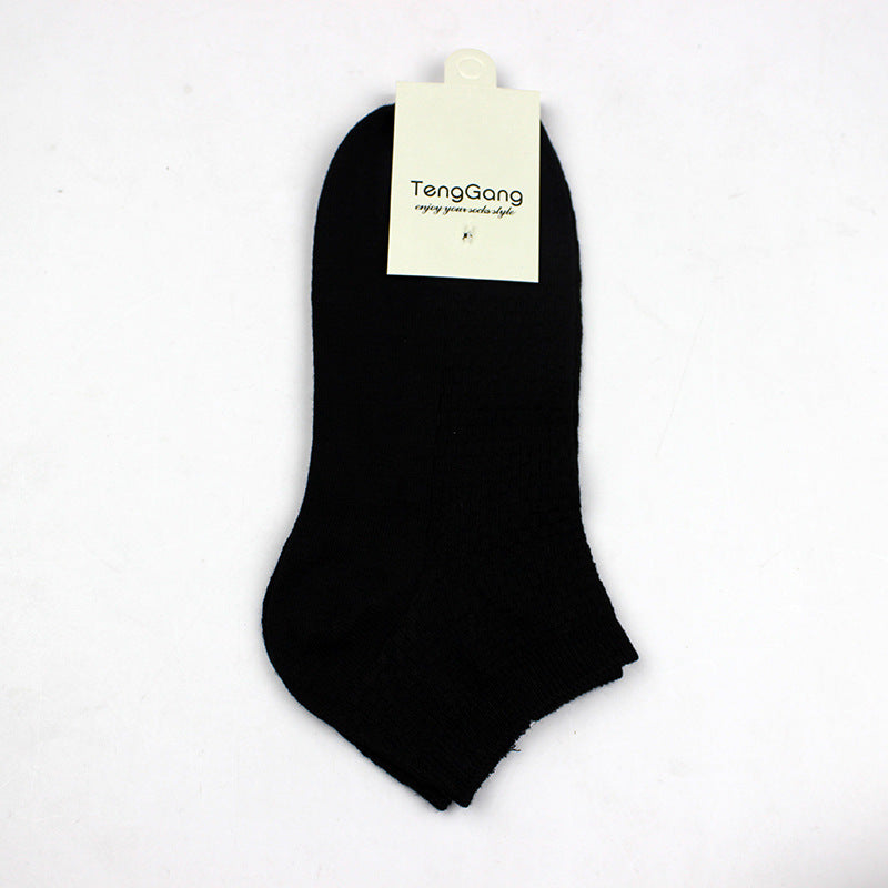 Bamboo Fiber Mens Low Cut Socks