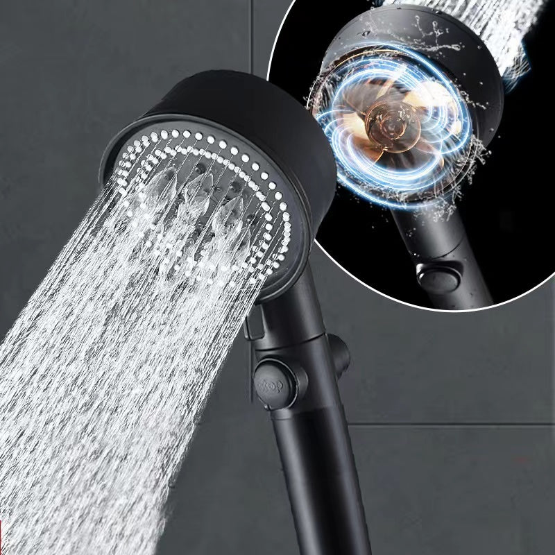 Colorful Wind Turbine Shower Head