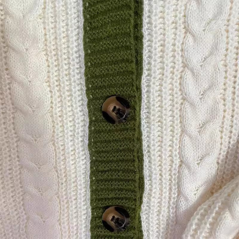 Women's Fashion Casual Woolen Cardigan Jacket