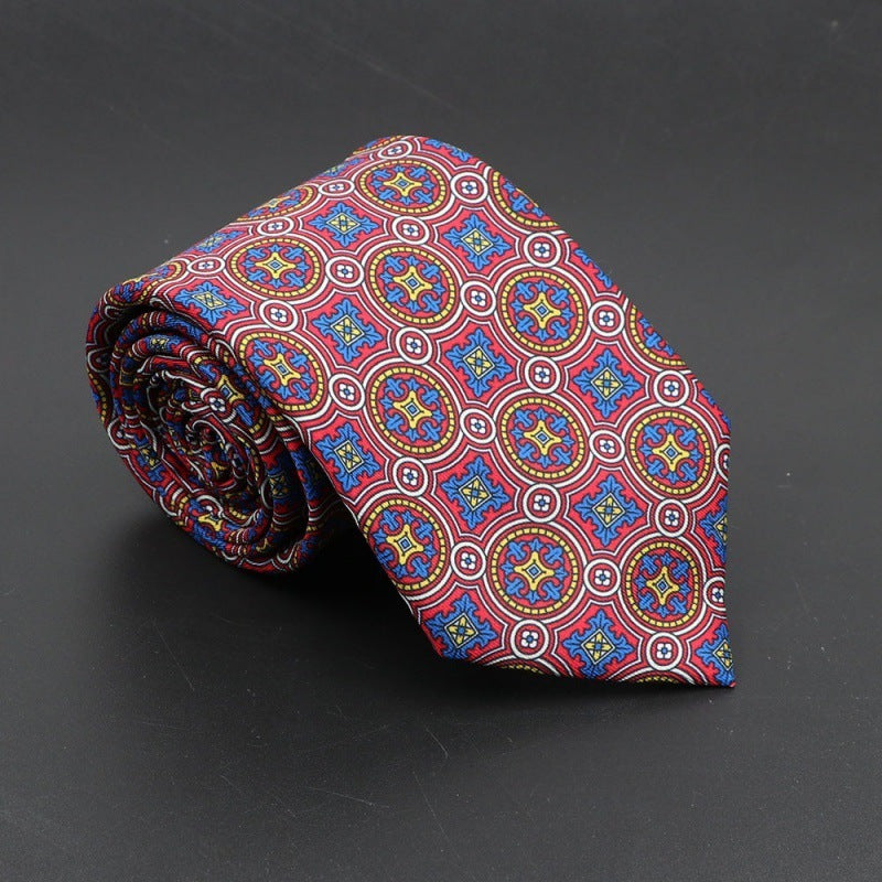 Bohemian Silk Men's Fashion Necktie