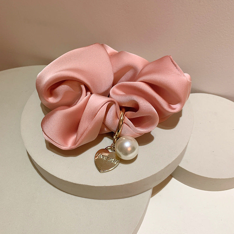 Solid Color Elegant Flower Hair Ring