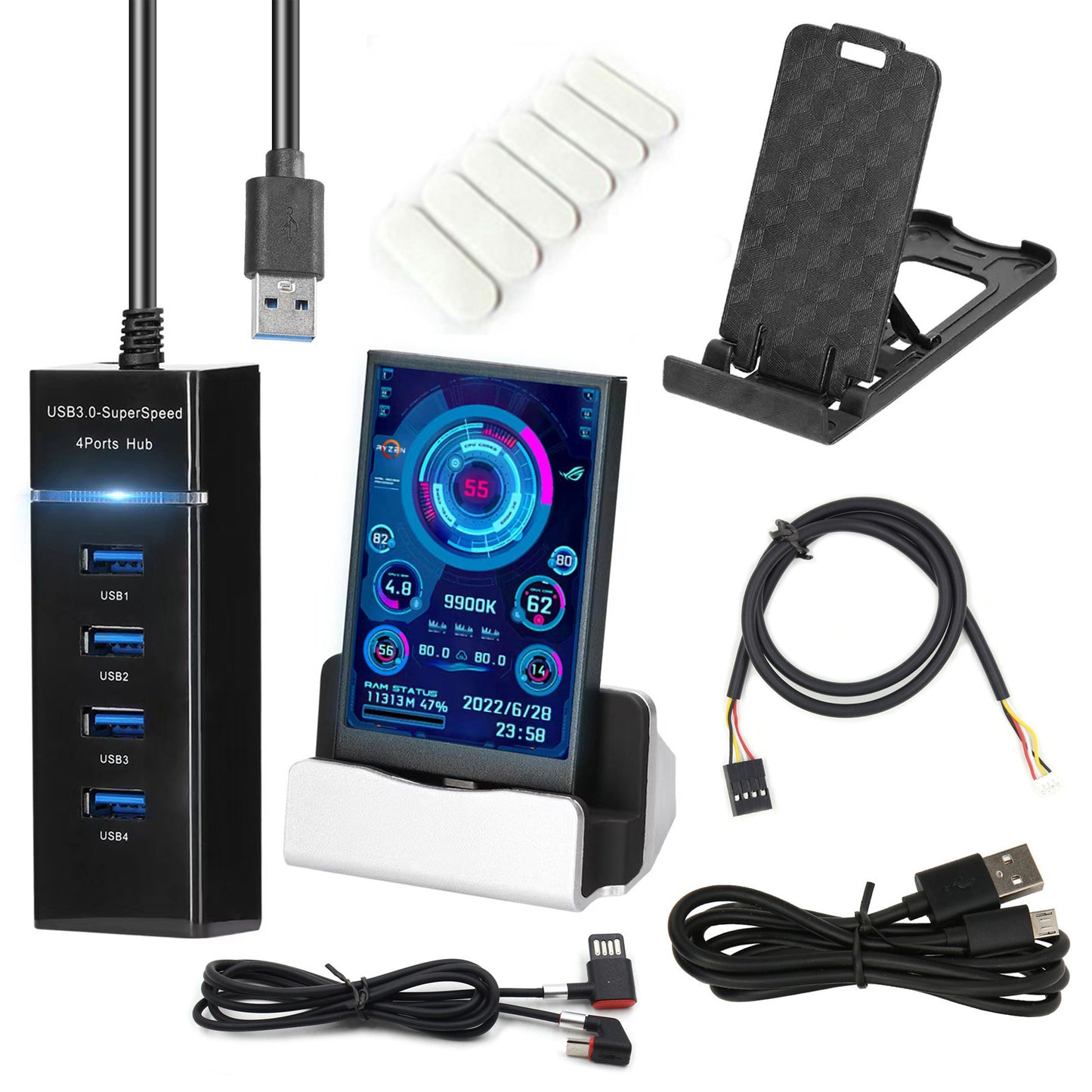3.5-inch USB Chassis Monitor