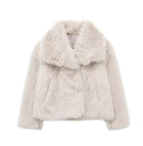 Women's Faux Fox Fur Jacket