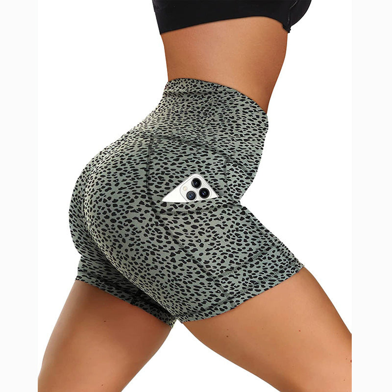 Slim Fit Running Sports Stretch Shorts