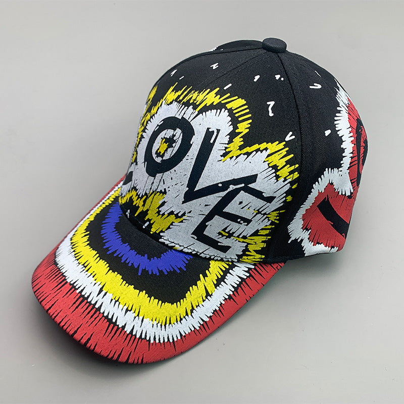 Graffiti Cotton Baseball Cap