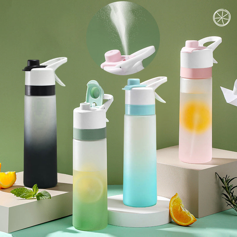 Spray Water Bottle for Fitness and Travel