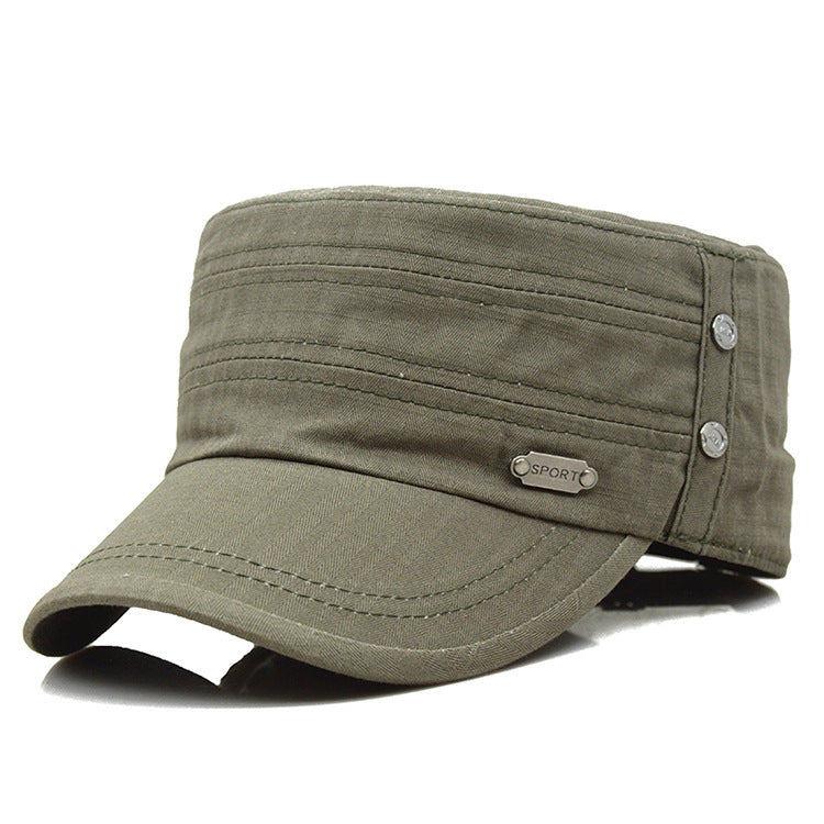Spring Summer Flat-top Cap Thin Stylish Men Women