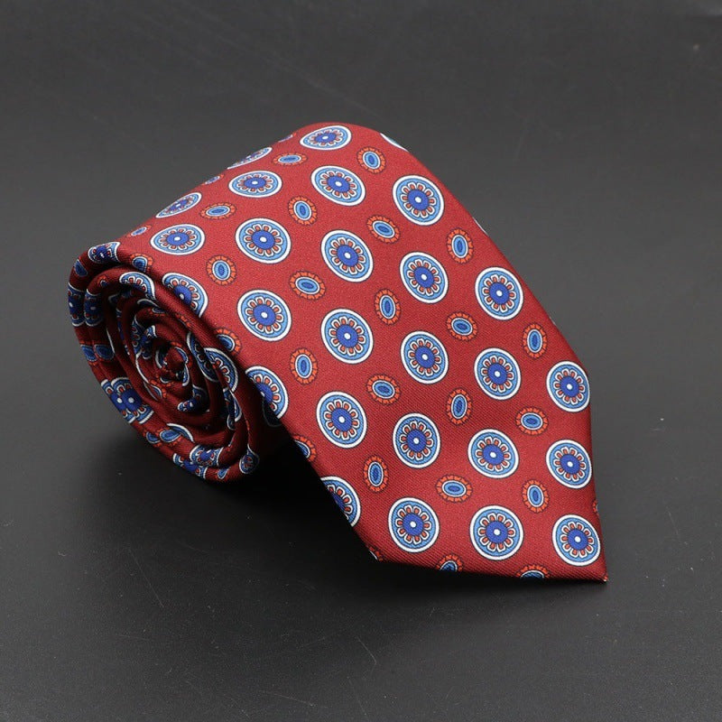 Bohemian Silk Men's Fashion Necktie