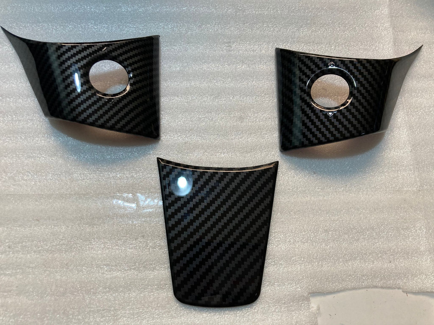 Tesla Model 3 Steering Wheel Decoration 3 Pcs Set