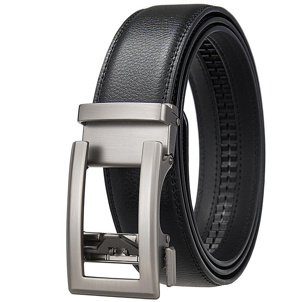 Antique Cowhide Men's Leather Casual Business Belt