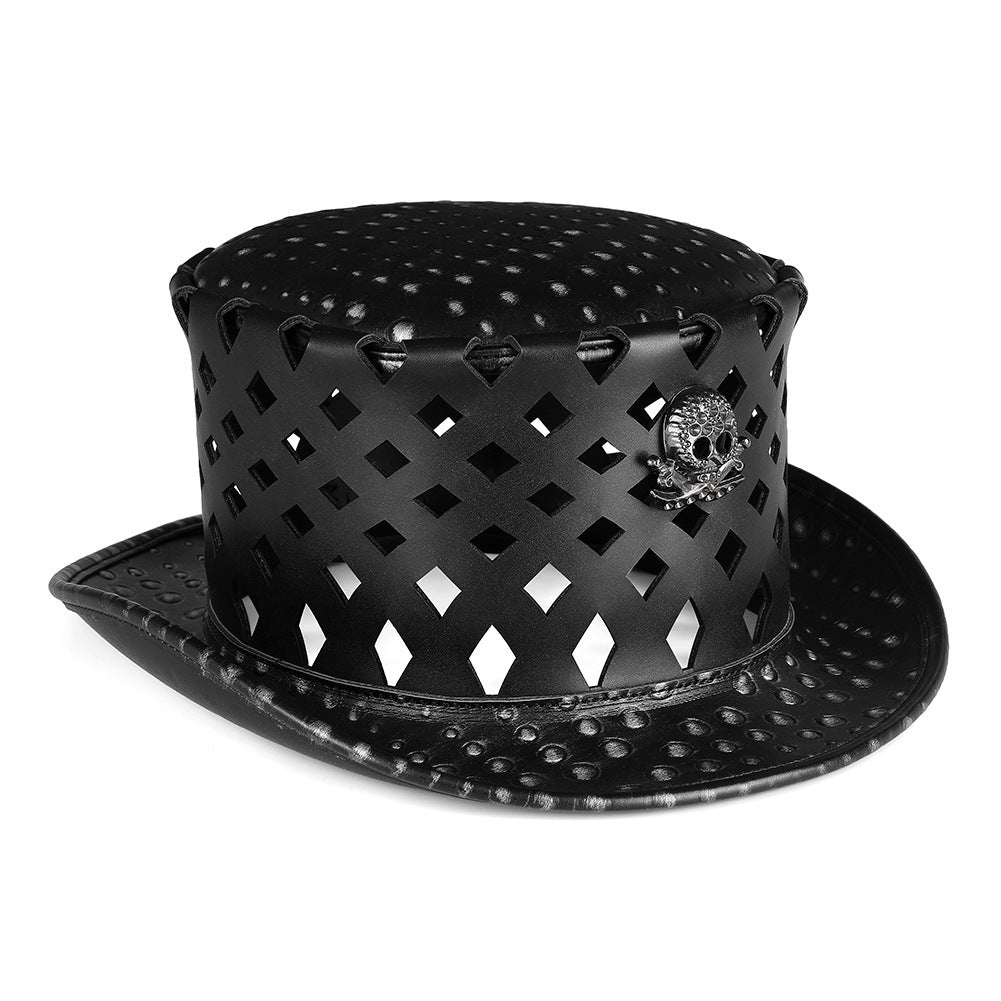 Halloween PU Leather Plague Doctor COSPLAY Hat