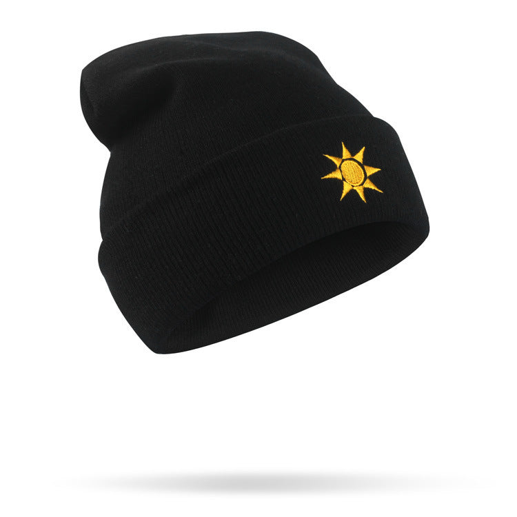 Fashionmonger Hip Hop Woolen Embroidery Knitted Hat