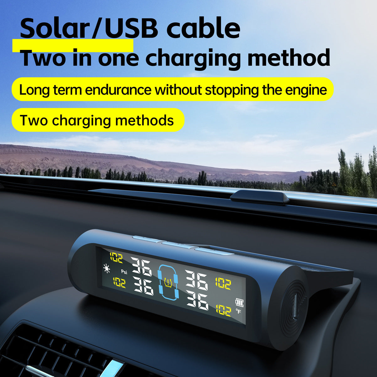 Car Tire Pressure Monitoring System