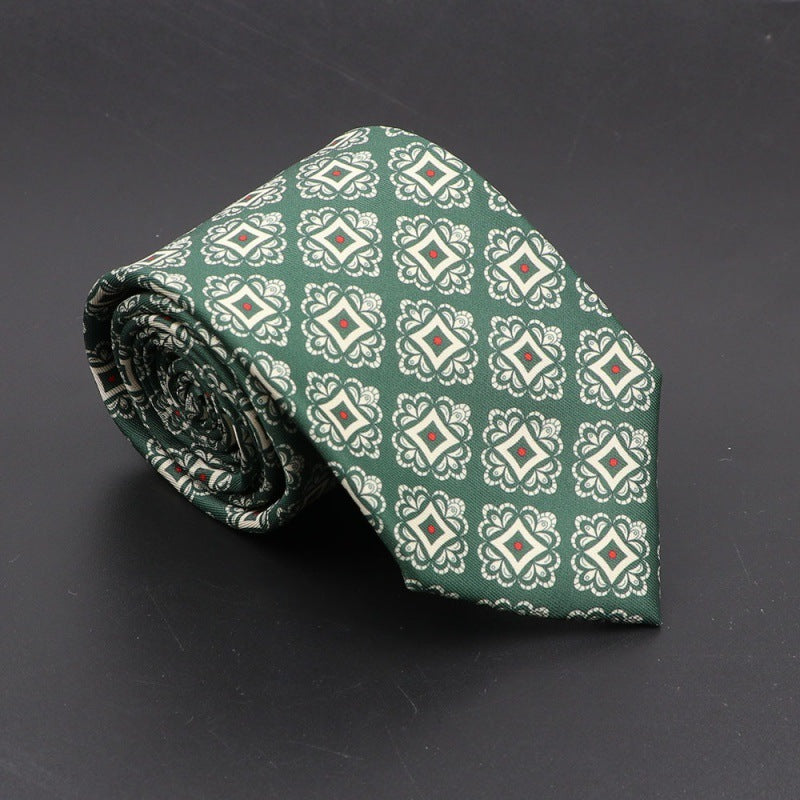 Bohemian Silk Men's Fashion Necktie