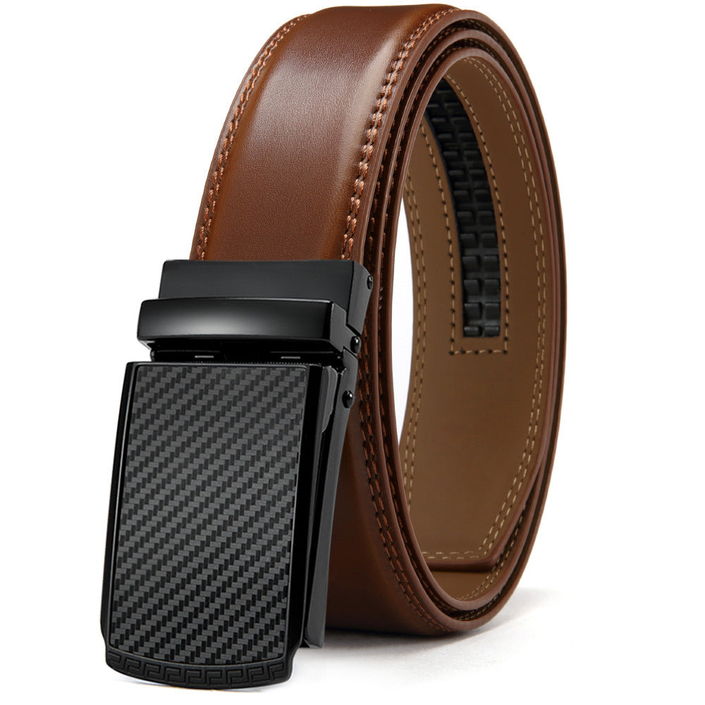 Double-sided Genuine Leather Business Belt