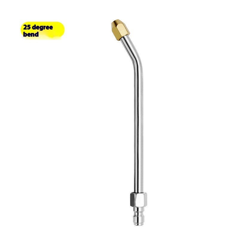 Curved Nozzle High Pressure Water Gun Quick Connector