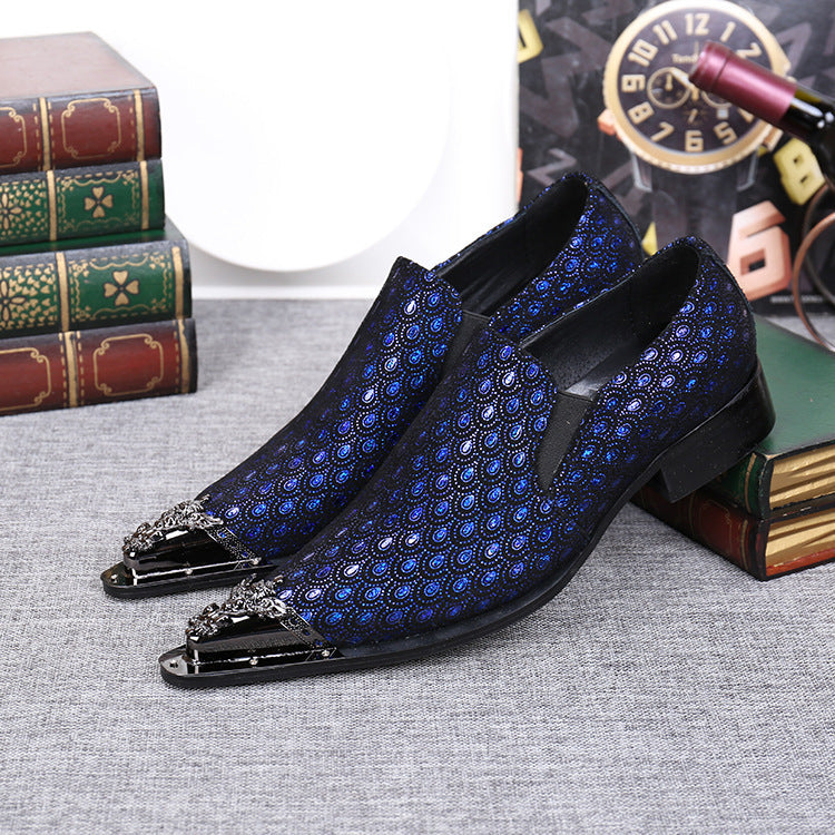 Trendy Brogue Men's Leather Shoes