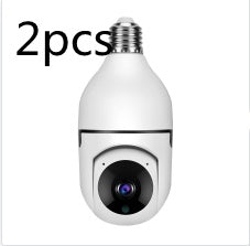 WiFi Bulb Camera 1080P 4X Zoom E27 5G Home Security Monitor