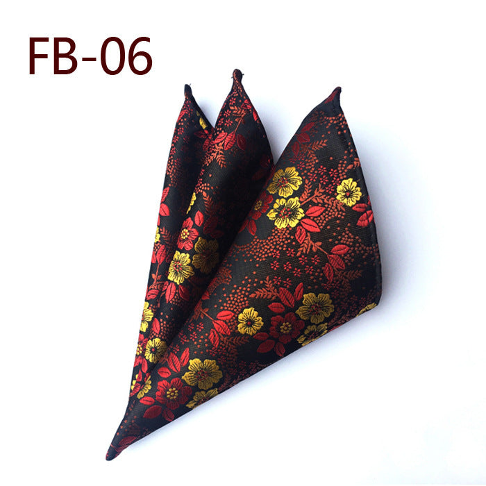 British Business Polyester Yarn Jacquard Small Towel