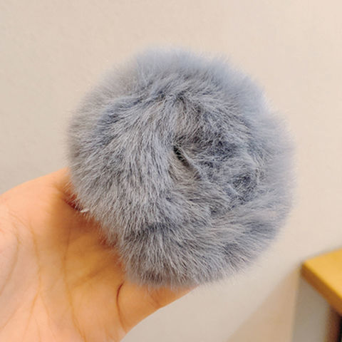 Autumn/Winter Rabbit Fur Plush Head Rope