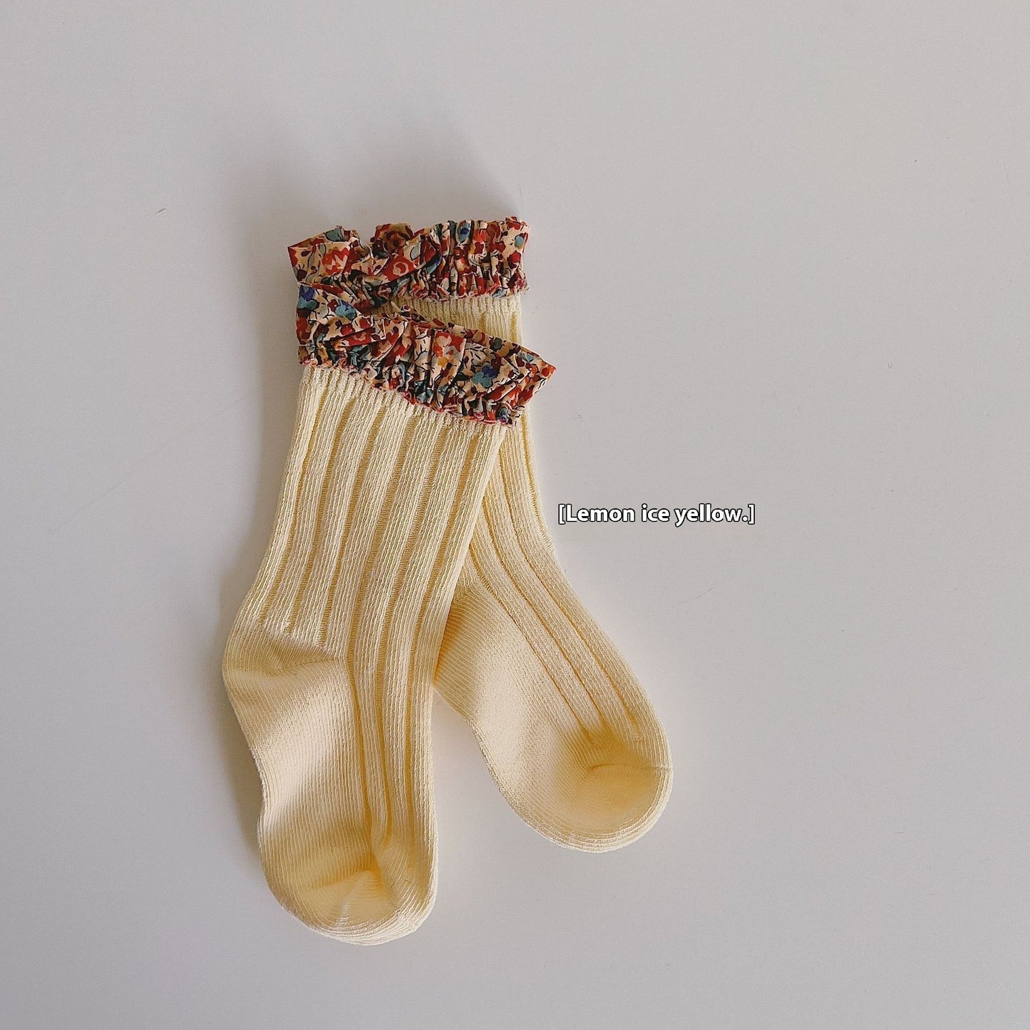 New Color Floral Lace Kid's Princess Socks