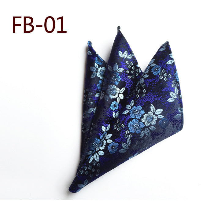 British Business Polyester Yarn Jacquard Small Towel