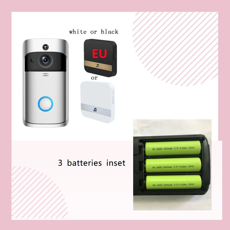 Smart Wireless Video Doorbell WiFi Security Camera