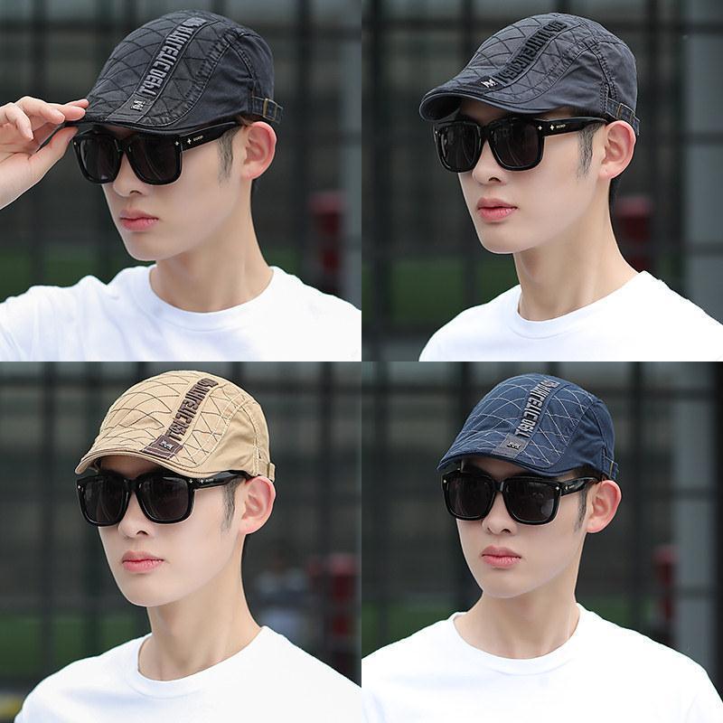 Men's Autumn Winter Sun Protection Peaked Cap