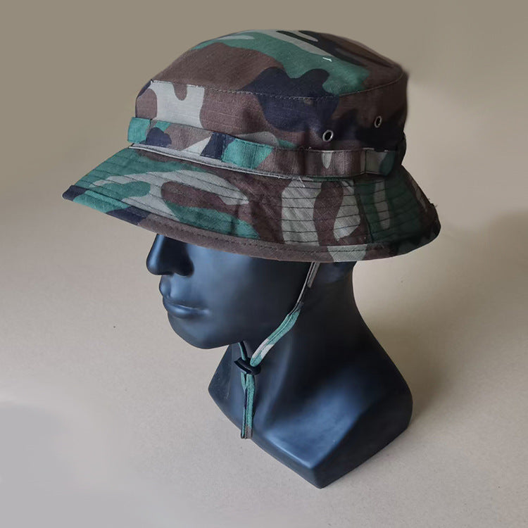 Camouflage Army Tactical Short Brim Bonnie Hat