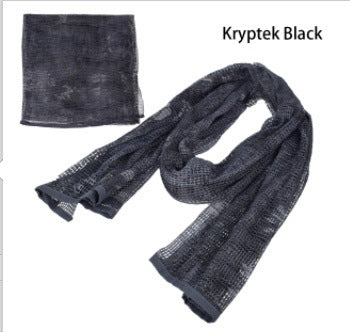 Men's Long Camouflage Outdoor Breathable Scarf