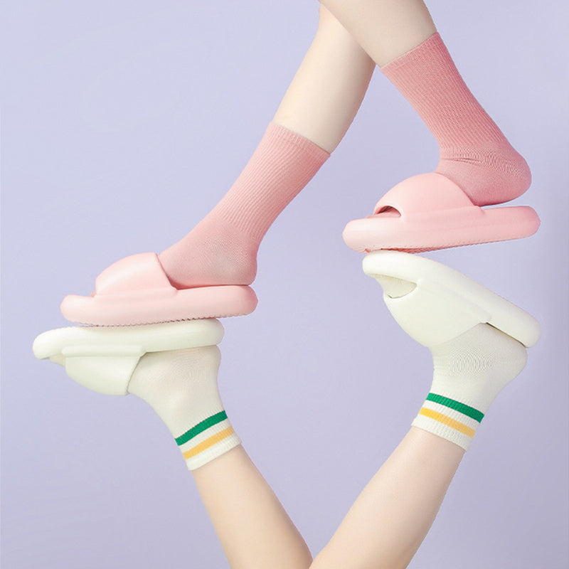 Summer Waterproof Indoor Slippers Thick Soles