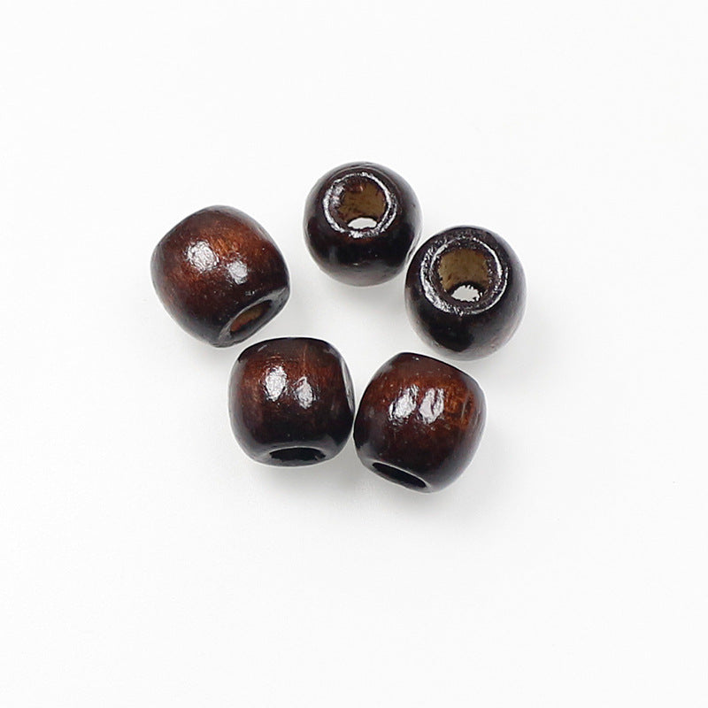 Maple Wooden Bead Drawstring Bag