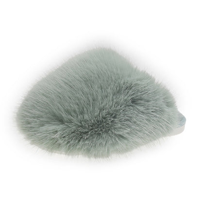 Large Size Solid Color Fluffy Soft Bottom Winter Baotou Home Warm Multi-color Cotton Slippers
