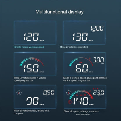 Car Head Up Display GPS Speed Projector
