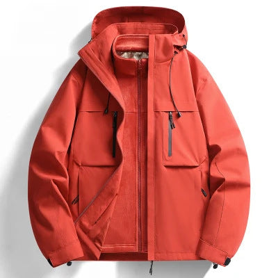 Men's And Women's Three-in-one Spring And Autumn Windproof